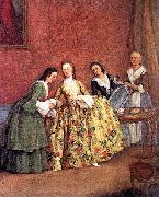 LONGHI, Pietro The Venetian Lady's Morning s oil painting